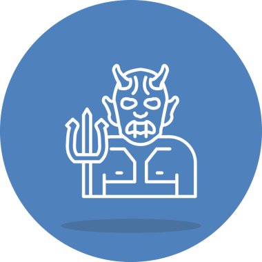 Şeytan Yaratıcı Yüksek Çözünürlüklü Grafik Elementi