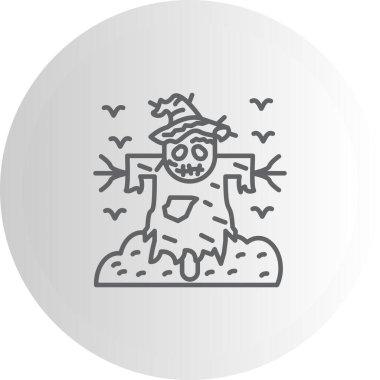 Korkuluk Yüksek Kaliteli Grafik Sembolü