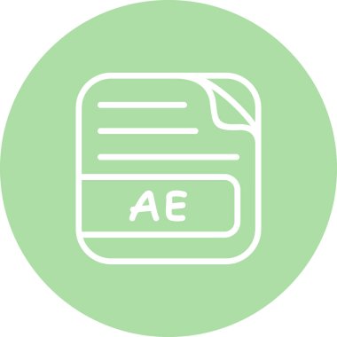 AE Dosya Ayırt Vibrant Dijital Grafik Özelliği