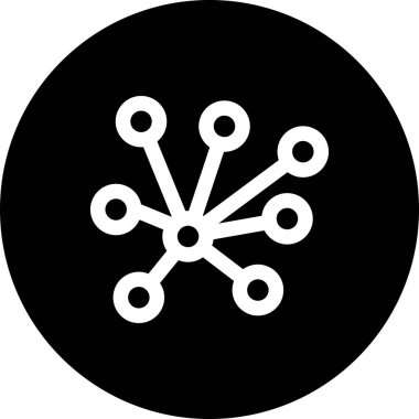 Ağ simgesi vektör illüstrasyon tasarımı