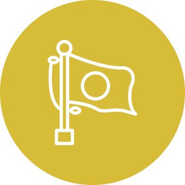 Japonya simgesinin ulusal bayrağı, tasarım ögesi