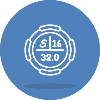 Sülfür sembolü, periyodik tablonun kimyasal elementi, vektör simgesi