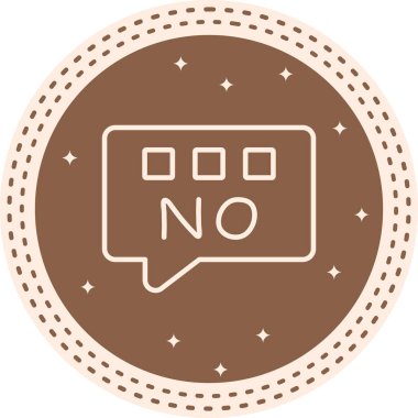 Sohbet Simgesi vektör çizimi tasarımı