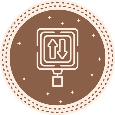 Two Way Stylish Refined Creative Design Element