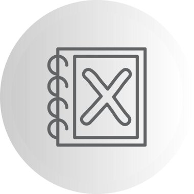 Büyük Harf X Web simgesi vektör illüstrasyonu