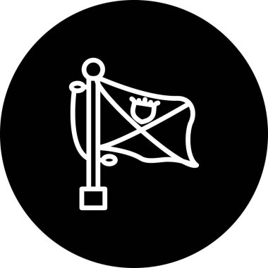 Karadağ 'ın ulusal bayrağı ve ikon tasarım unsuru