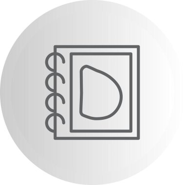 Büyük harf D web simgesi vektör illüstrasyonu