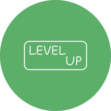 Üst Düzey Web simgesi vektör illüstrasyonu