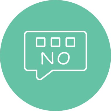 Sohbet Simgesi vektör çizimi tasarımı