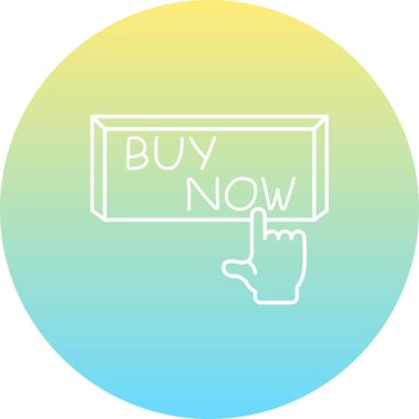 Şimdi Simge Basit düz illüstrasyon al