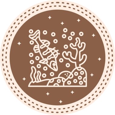 Walleye Web simgesi vektör illüstrasyonu