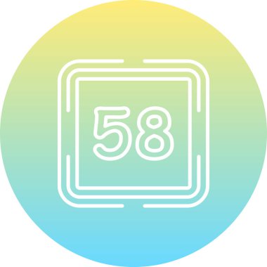 58 web simgesi vektör illüstrasyonu