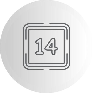 14 numaralı basit web düğmesi