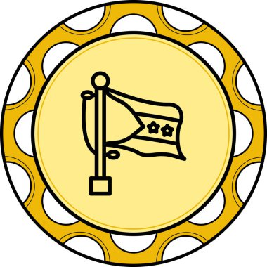 Sao Tome ve Prince 'in ulusal bayrağı, simge tasarımı ögesi