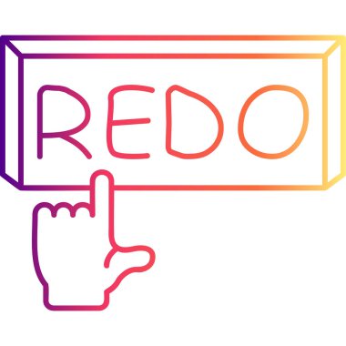 Web simgesi vektör illüstrasyonunu yinele