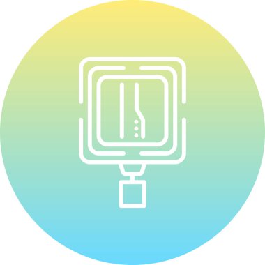 Sağ şerit Yüksek Kaliteli Özel Vektör Tasarımı Bitiyor