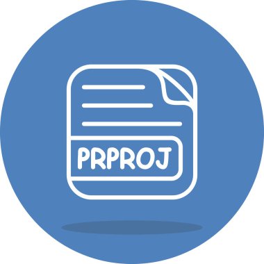 PRPROJ Dosya Zarif Dengelenmiş Düz Sanat Özelliği