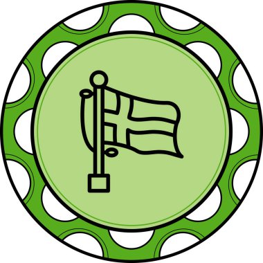 Faroe Adalarının ulusal bayrağı, simge tasarımı ögesi