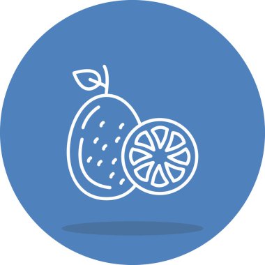 Limon ve limon meyveleri çizimi