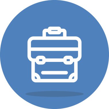 Evrak Çantası'nı web simge vektör çizim