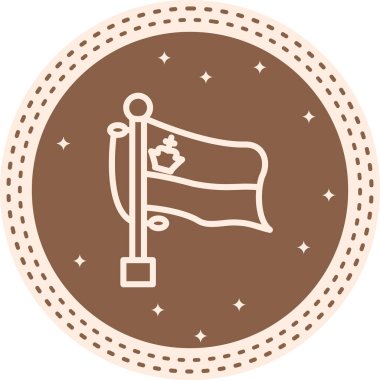 Lihtenştayn simgesinin ulusal bayrağı, tasarım ögesi