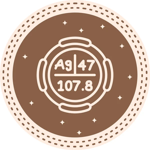 Gümüş Web simgesi vektör illüstrasyonu