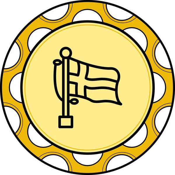 Norveç 'in ulusal bayrağı, simge tasarımı ögesi