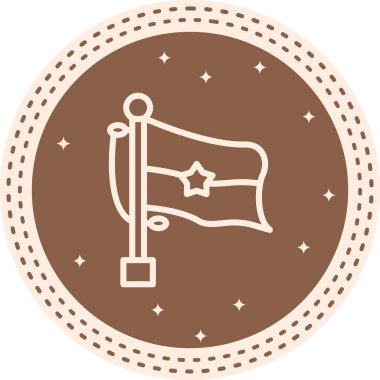 Burkina 'nın ulusal bayrağı, simge tasarımı ögesi