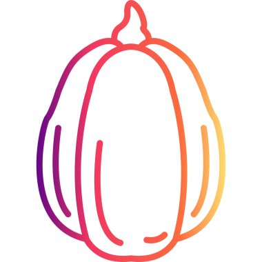 Chayote Sofistike Özel Vektör Sanatı Objesi