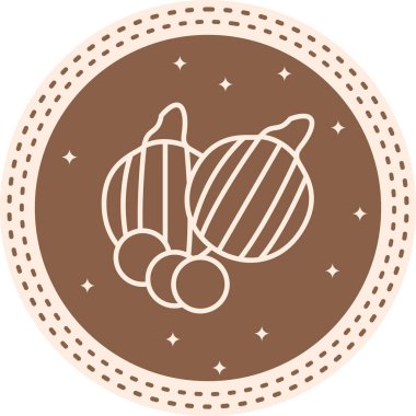 Patates Soğan Dinamik Modern Yaratıcı Vektör Varlığı