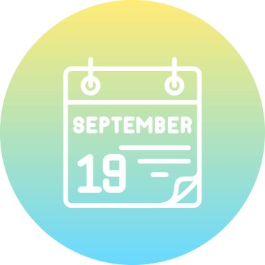 19 Eylül Asgari Yüksek Çözünürlüklü Vektör Düzeni