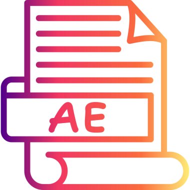 AE Profesyonel Temiz Düz Grafik Özelliği