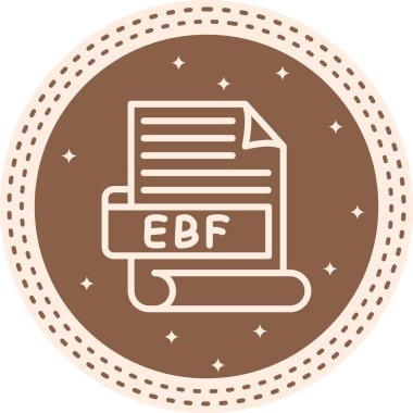 EBF Ayrı Modern Dijital Tasarım Elemanı