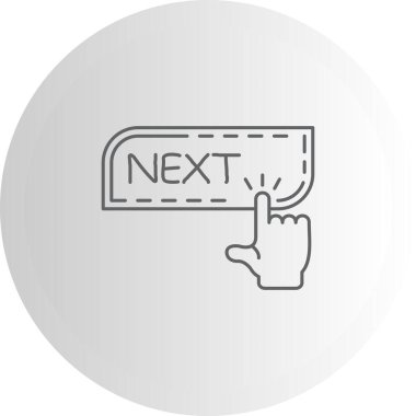 Sonraki Parmak Tuşu Profesyonel Asgari Yaratıcı Nesne 