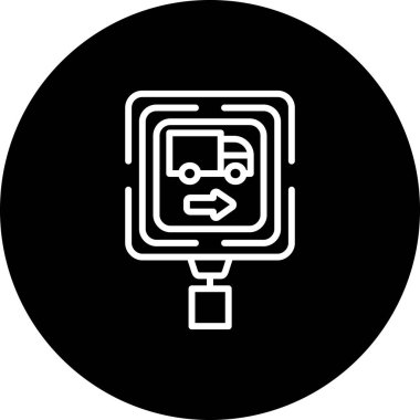 Kamyonlar Sol Şerit Profesyonel Temiz Grafik Özelliğini Kullanıyor