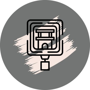 Tarihi Siteler Biçimli Yaratıcı Tasarım Elementi