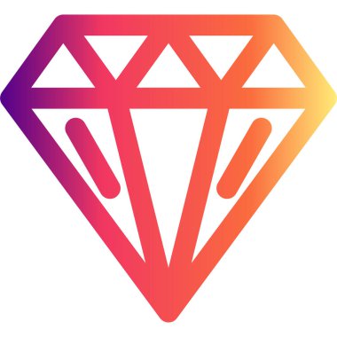 Çember arkaplanı içindeki elmas çizgisi.