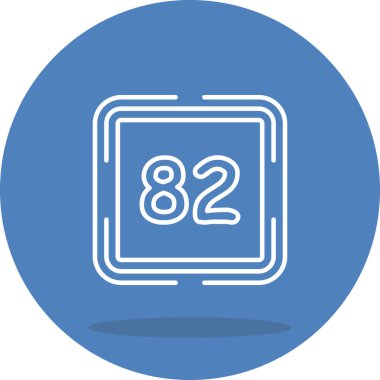 Seksen iki Web simgesi vektör illüstrasyonu