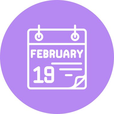 19 Şubat Yenilikçi Modern Yaratıcı Grafik Özelliği