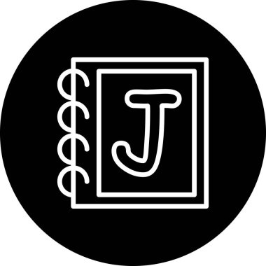 Büyük harf J Premium Dengeli Ürün Tasarımı Nesnesi