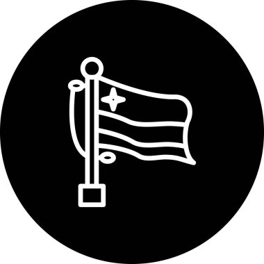 Aruba 'nın ulusal bayrağı, simge tasarımı ögesi