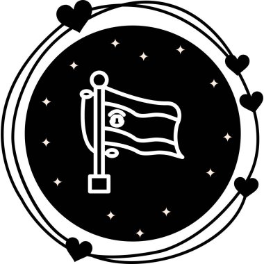 Kosta Rika ulusal bayrağı, simge tasarım unsuru