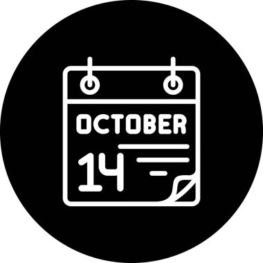 14 Ekim Yaratıcı Eşsiz Markalaştırma Vektörü Elemanı