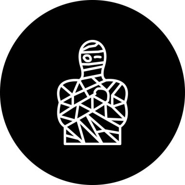 Mumya Minimum Düz Yaratıcı Grafik Tasarımı