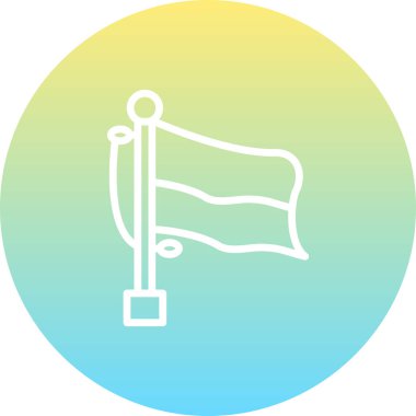 national flag of Ukraine, icon design element