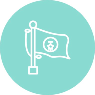 Kuzey Mariana Adalarının ulusal bayrağı, simge tasarım elementi