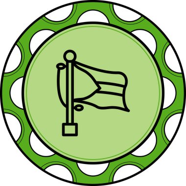 Bahamalar 'ın ulusal bayrağı, simge tasarımı ögesi