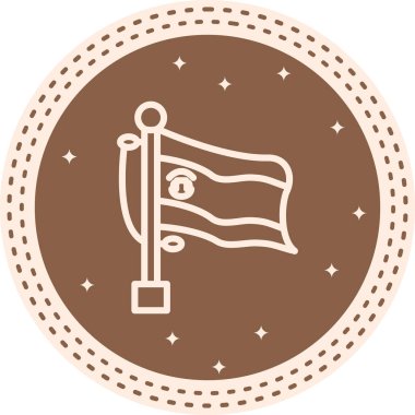 Kosta Rika ulusal bayrağı, simge tasarım unsuru