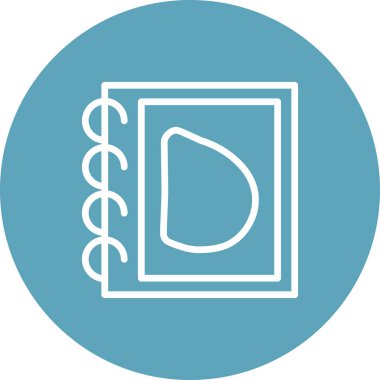 Büyük harf D web simgesi vektör illüstrasyonu