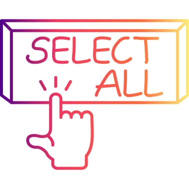 Tüm Parmak Tuşu Modern Soyut Yaratıcı Tasarım Varlığını Seç